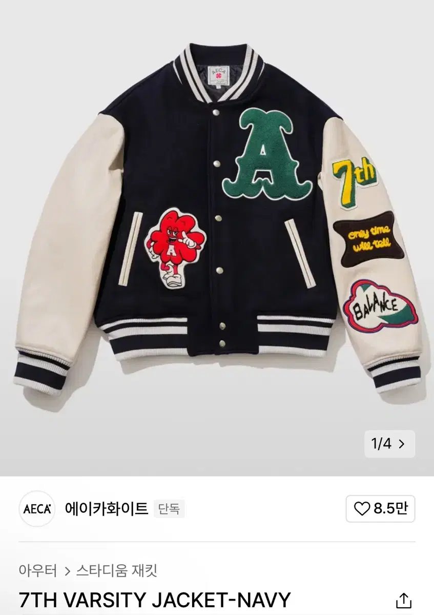 AECA Varsity Jacket S