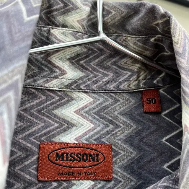 미쏘니 지그재그 패턴 셔츠 Missoni