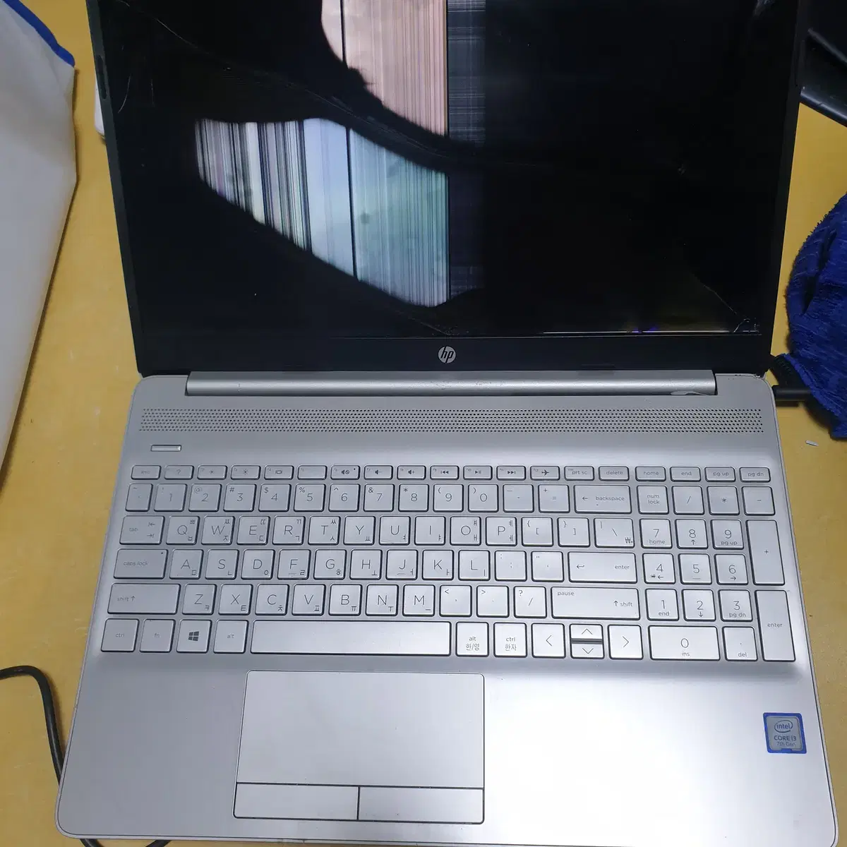 노트북 부품용 HP 15S-du0069TU i3 7020 7만원