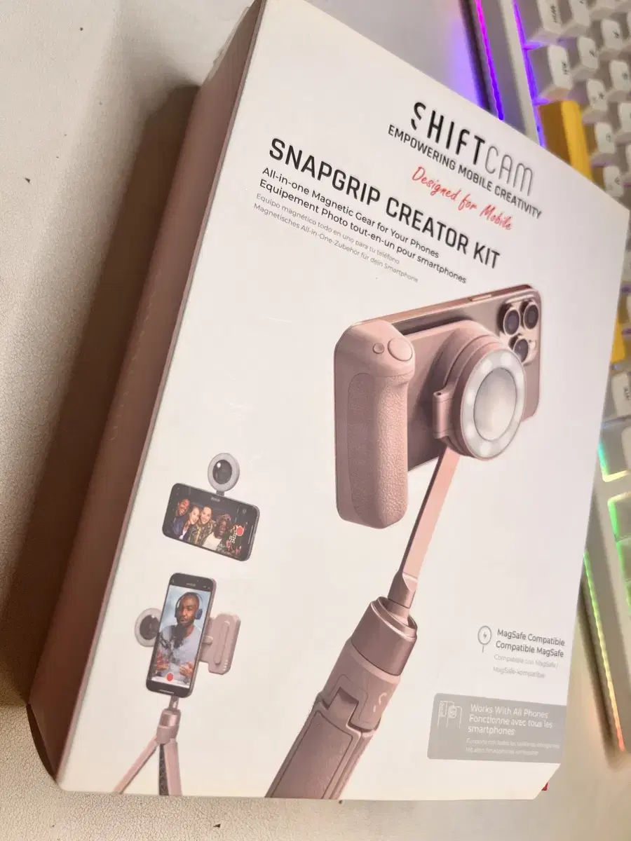 Schifitcam Snapgrip Create Kit MaxSafe Selfie Stick