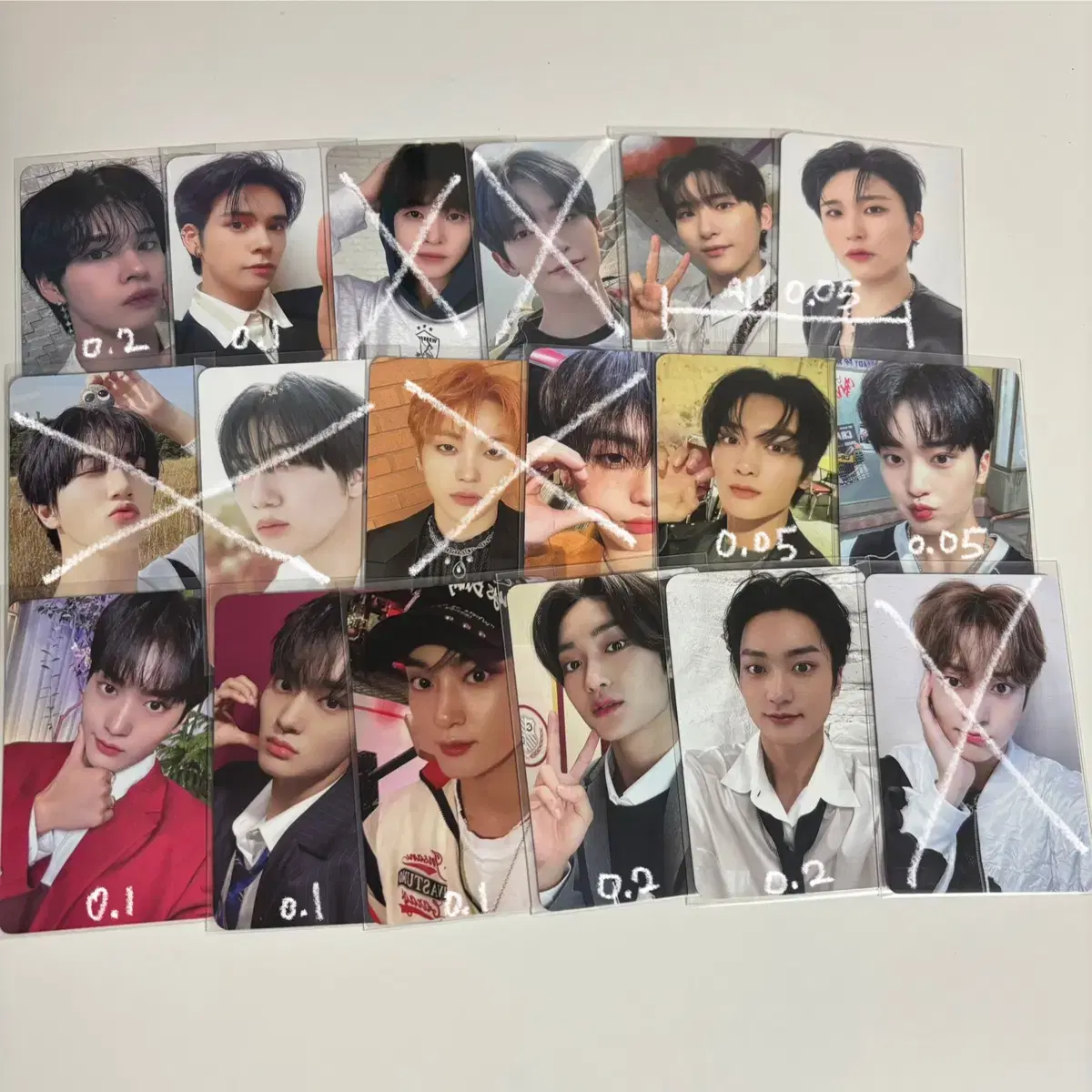 Cravity photocard Necut wts jungmo wonjin taeyoung sungmin hyeongjun woobin allen