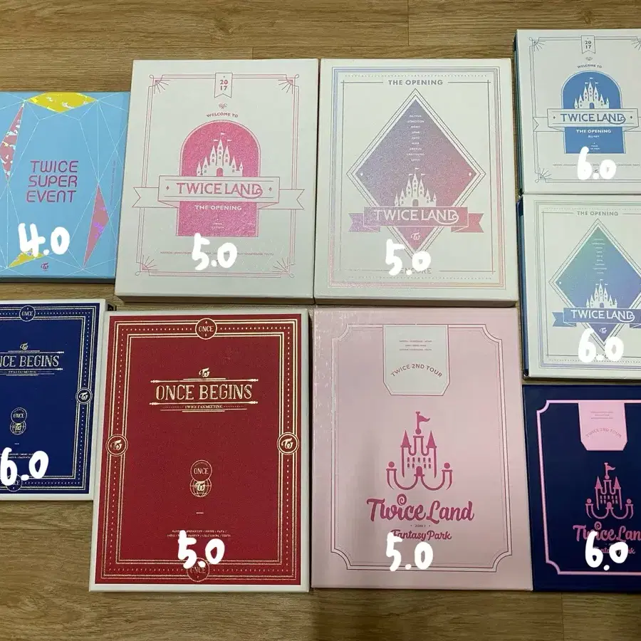 트와이스 TWICE 콘서트 팬미팅 DVD 블루레이 판매