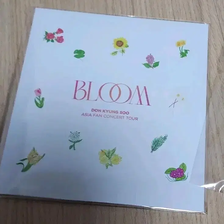 엑소 디오 D.O. BLOOM 도경수 일본 콘서트 굿즈 MD 스카프