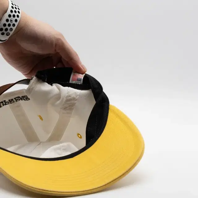 SUPREME TWO TONE YELLOW S CAP 16SS