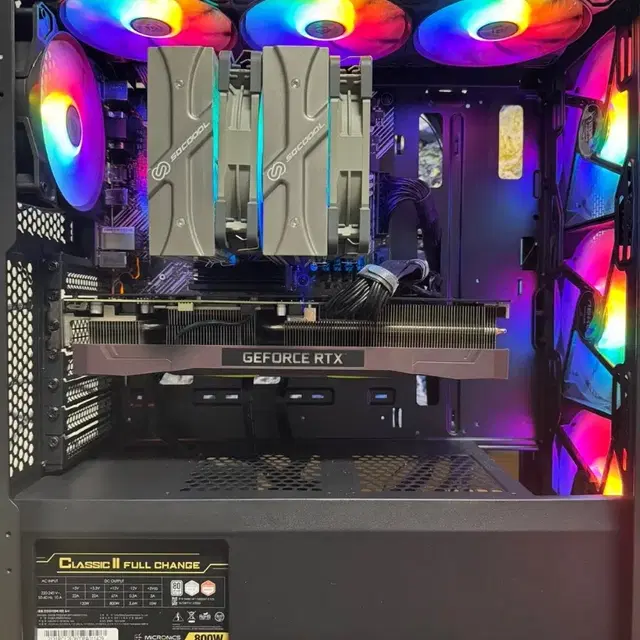 5700x3d/ ram32g / b550 / 듀얼공랭 /RTX3070TI