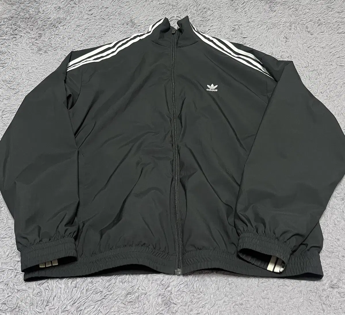 (XL) Adidas Adilenium Oversized Track Top Black