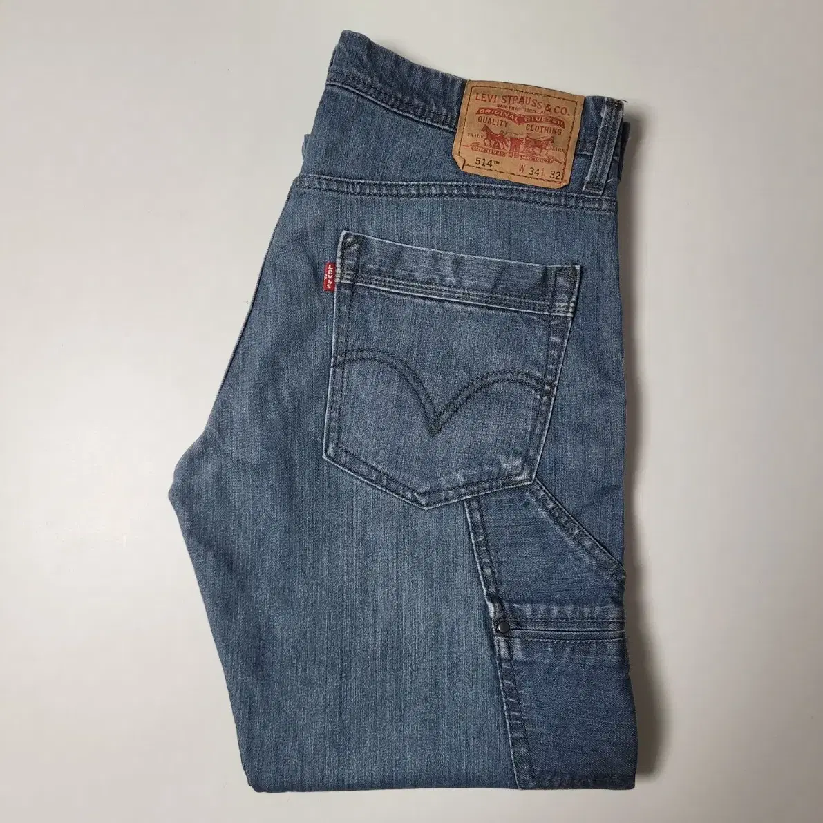 (34) LEVI'S 리바이스 514 유니크 포켓 청바지 W34 L32