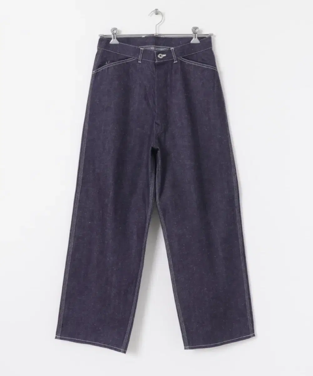 [2] New in 23AW Apres-Season Military Denim Trouser Raw Edge