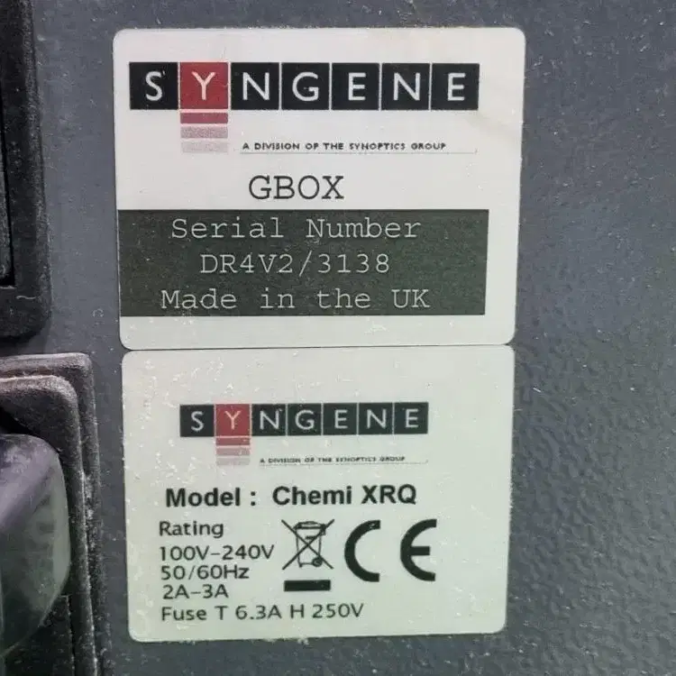 SYNGENE G:BOX Chemi XRQ.