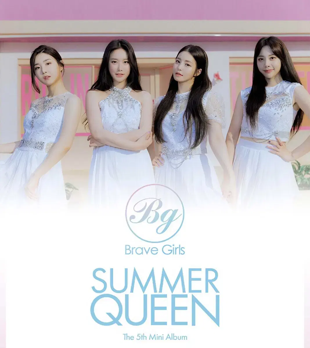 Brave Girls Summer Queen album sell (+ 2 x poster for a limited time)