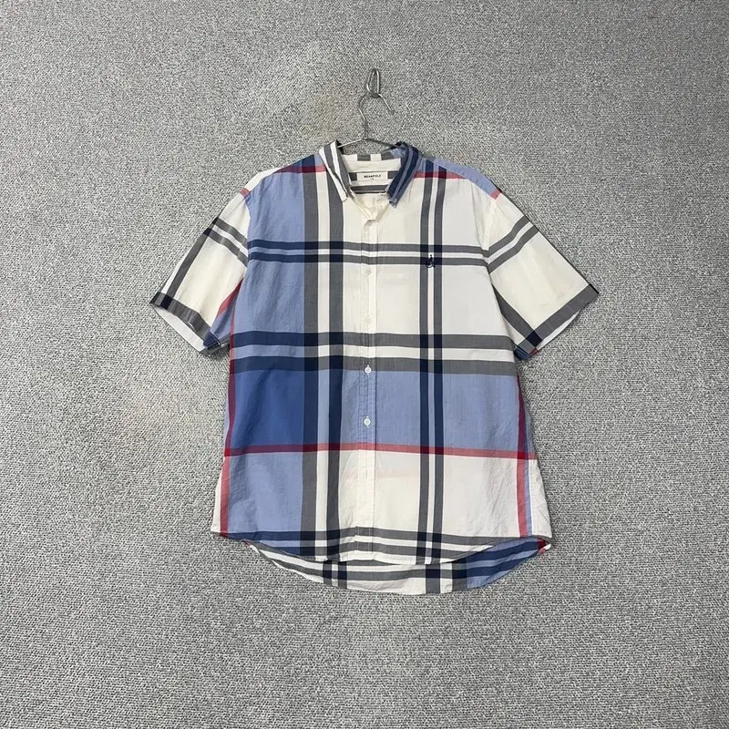 Vinpole Casual Check Short-Sleeved Shirt 110