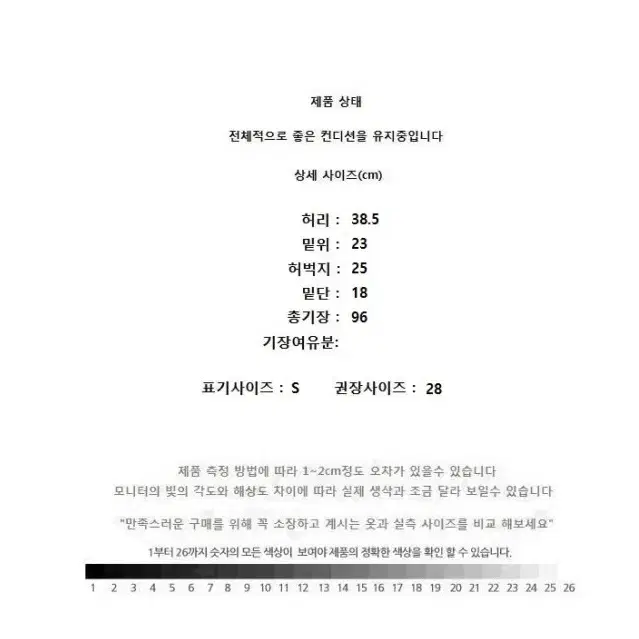 POST O'ALLS (28) 포스트오버올즈 청바지