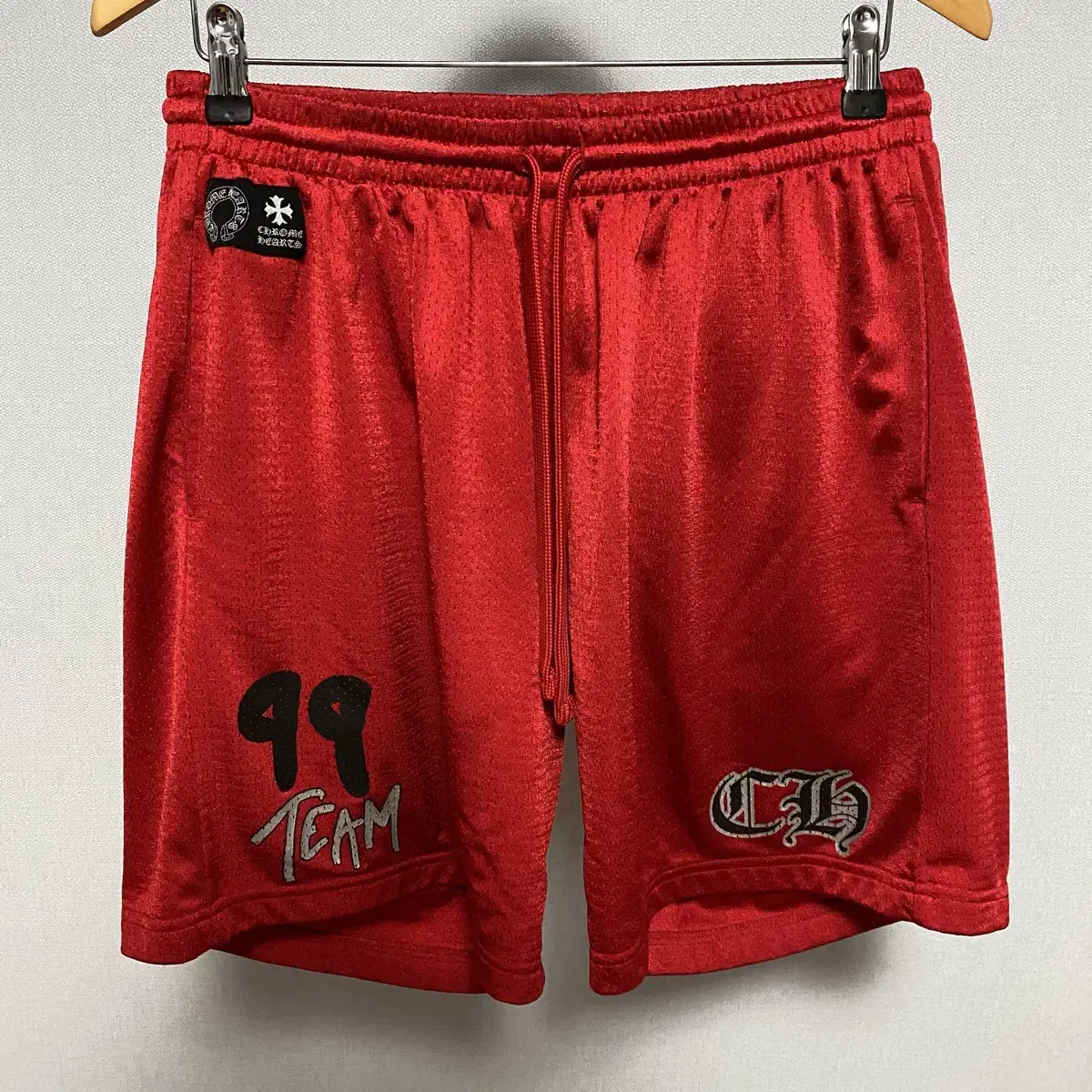 [XL] Chrome Hearts Matty Boy Mesh Shorts Red