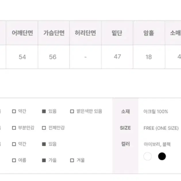 애니원모어 사케 오픈넥 몽글 니트 화이트