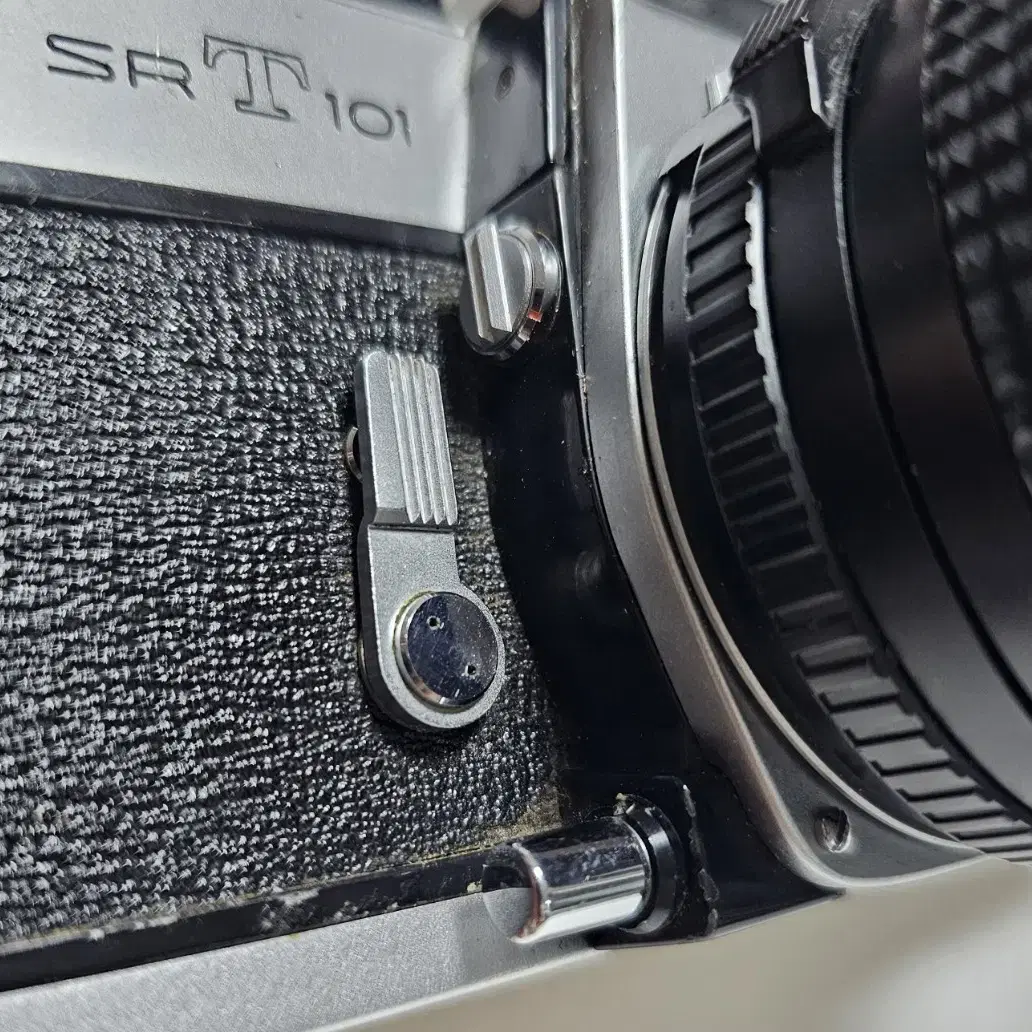 엔틱 필름카메라 미놀타 srT101 바디와 미놀타 MD 50mm 1.7