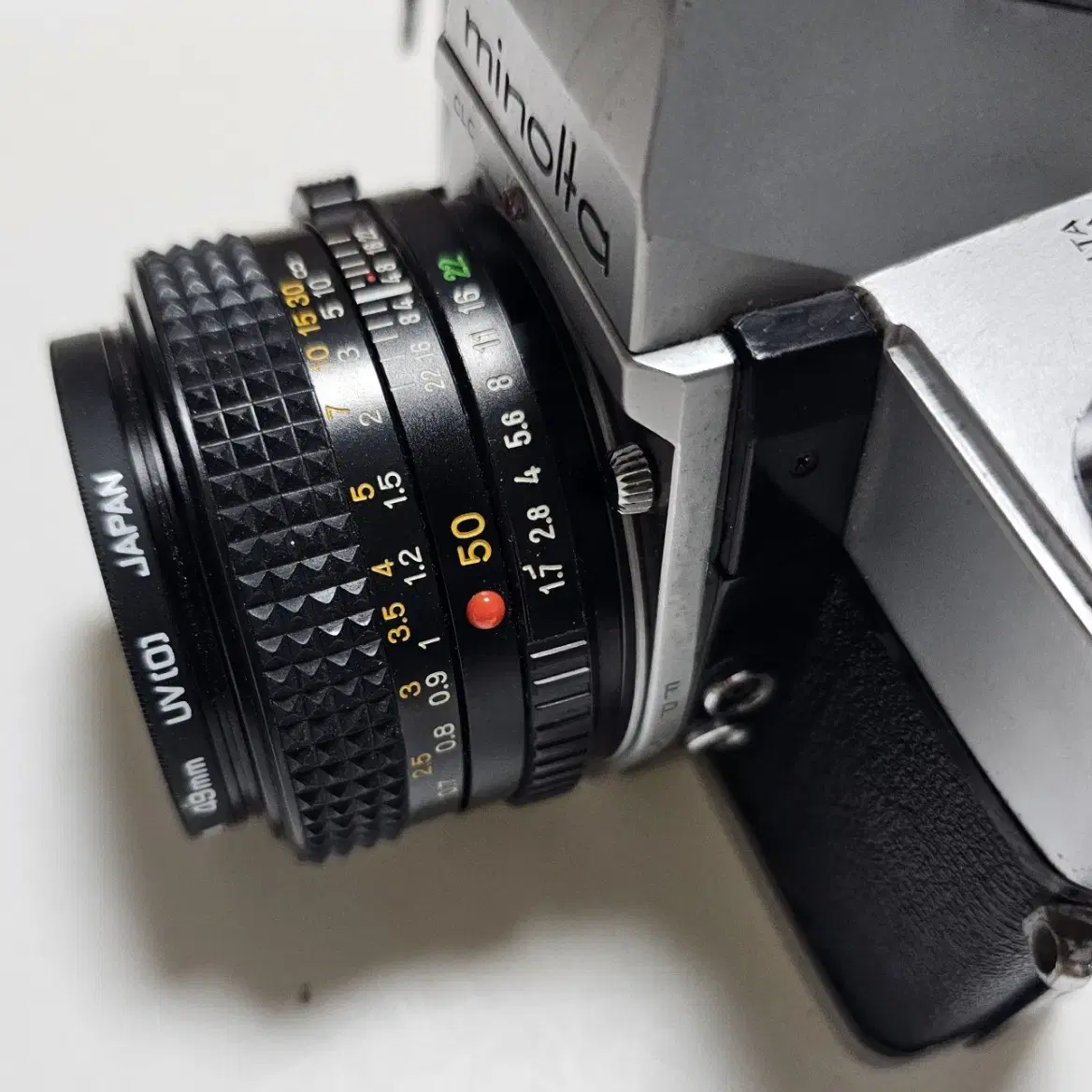 엔틱 필름카메라 미놀타 srT101 바디와 미놀타 MD 50mm 1.7