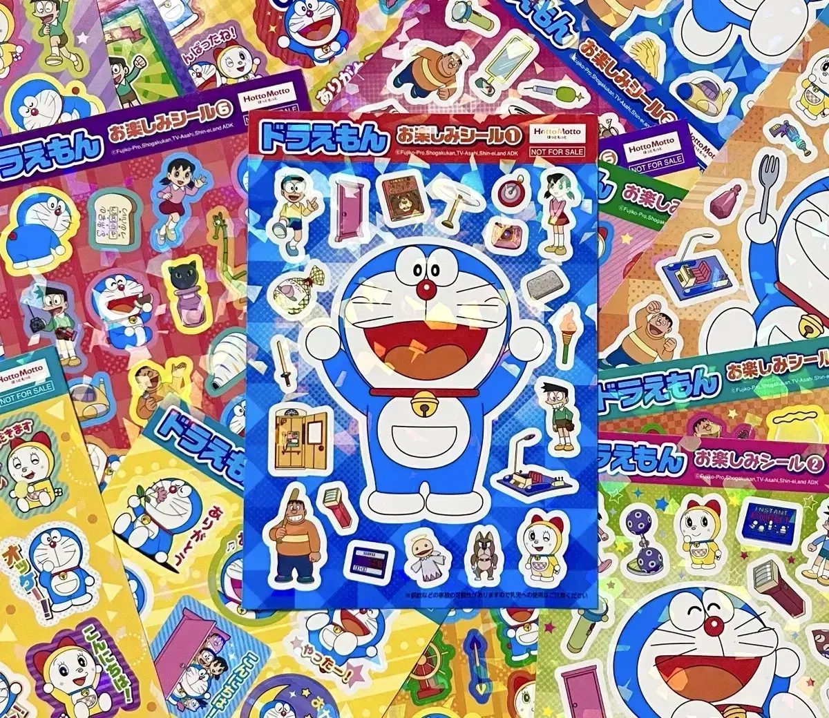 [Classic] Doraemon Classic sticker Customize your character with glitter stickers