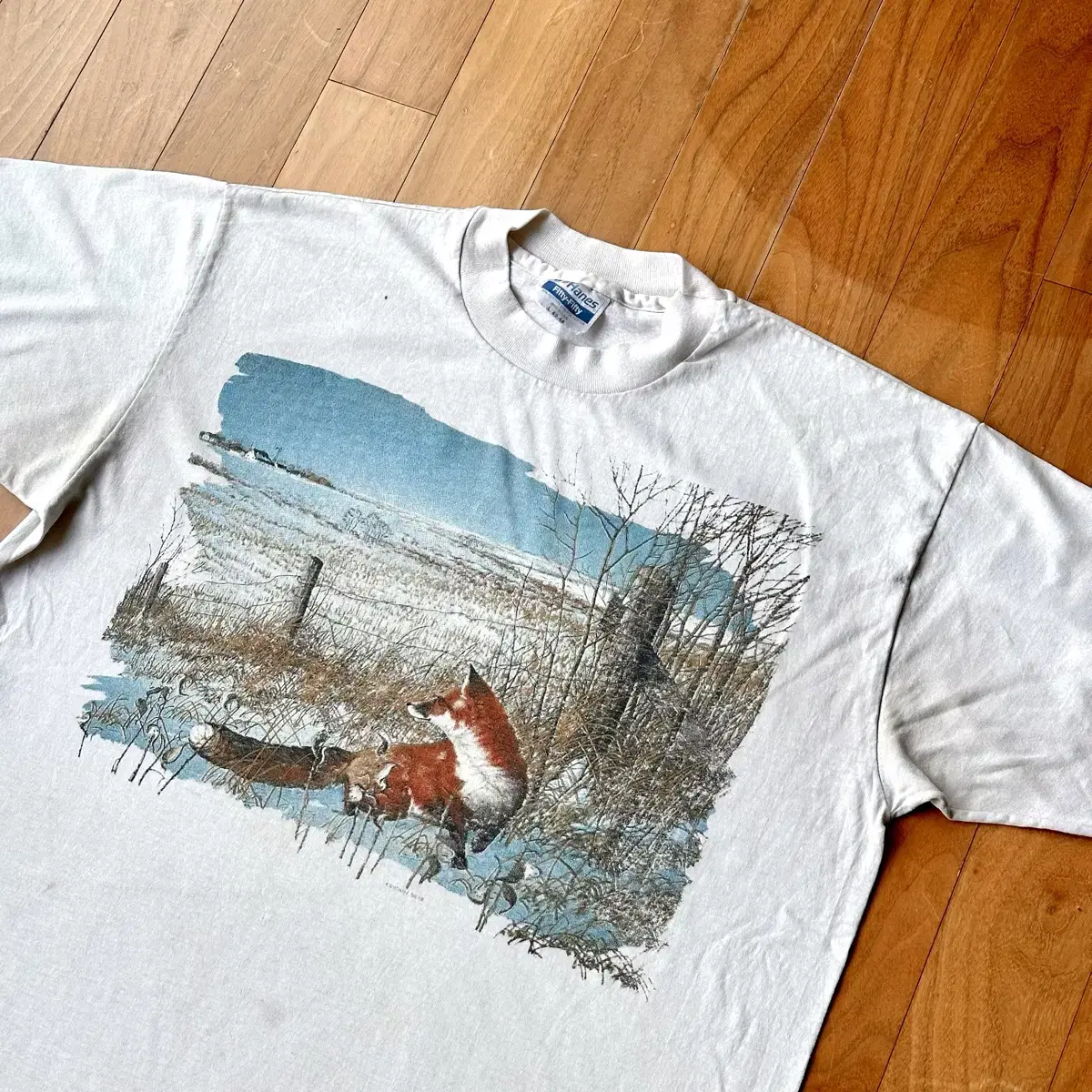 90s fox t-shirt sizes 100-105