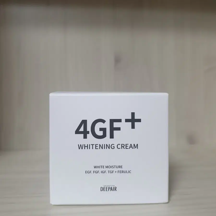 디페어 4GF 포지에프 화이트닝크림 50ml 안티에이징 미백크림 수분크림