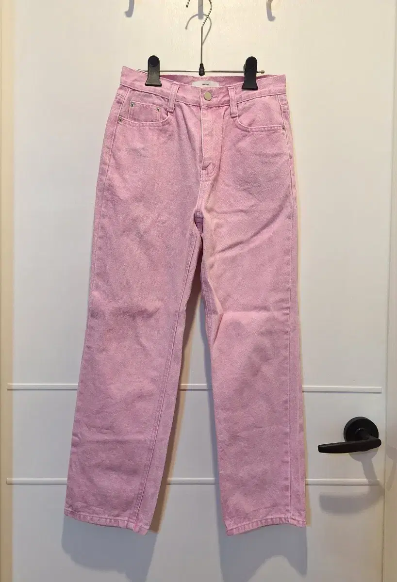 Pink jin women's pants