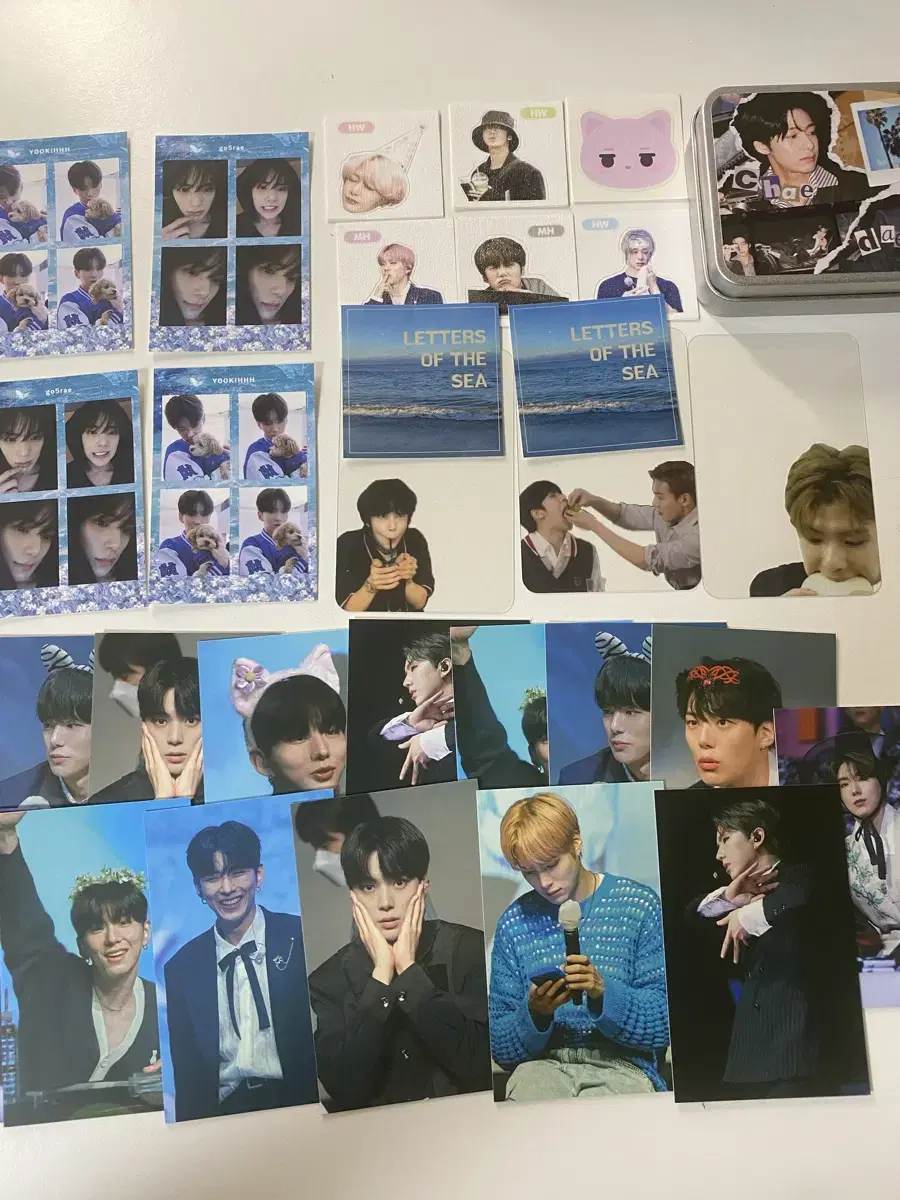 Monsta X Japgusamz Tin Case sticker Waangpoka Thibutibutibusil Raw Cake Bulk WTS