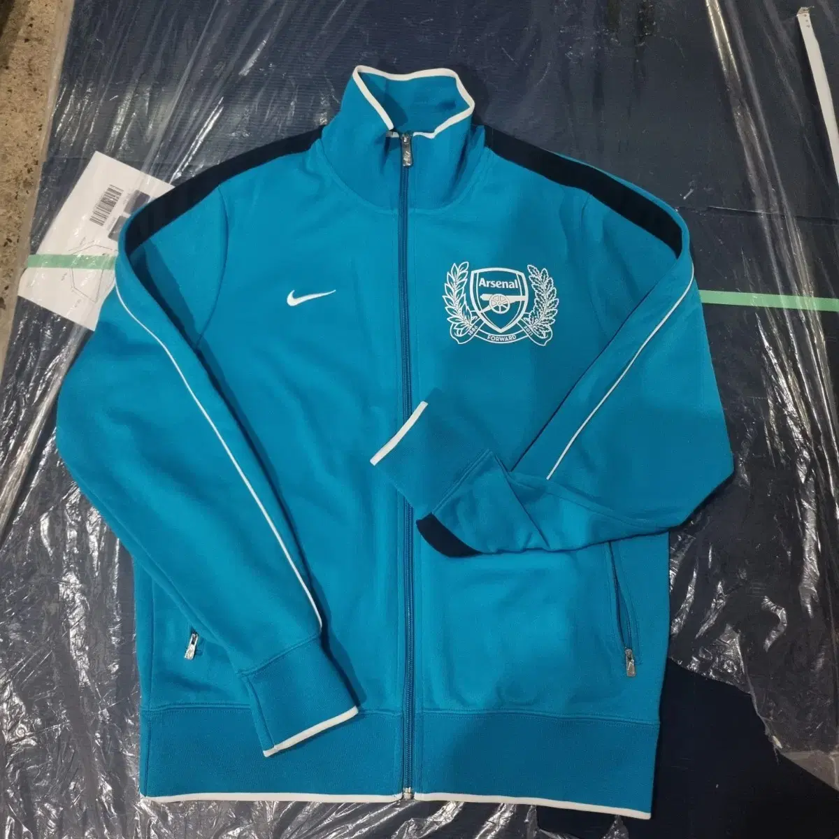 Nike 11-12 Arsenal Jersey haneul sora Mint Sky Blue