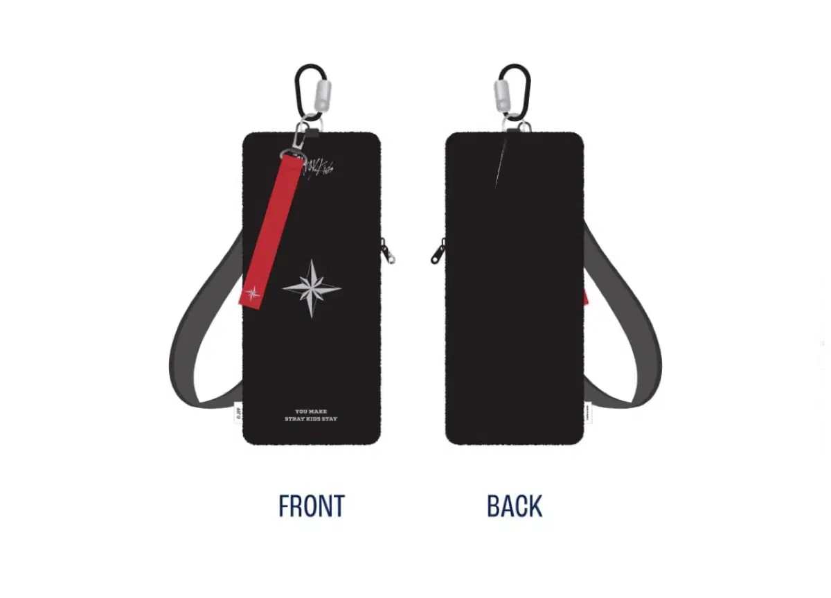 The Official Straykids Compass Pouch Bag