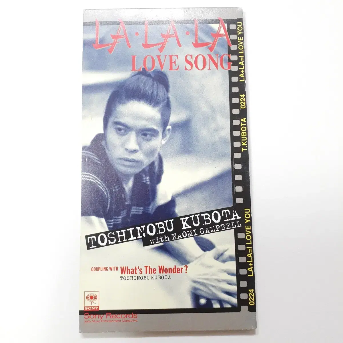 쿠보타 토시노부 LA LA LA LOVE SONG 일본 8cm 싱글CD