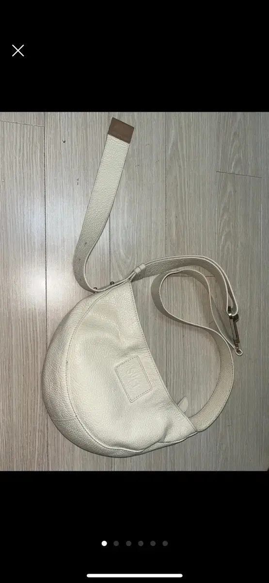 소프트서울 하프문백 아이보리 softseoul bag