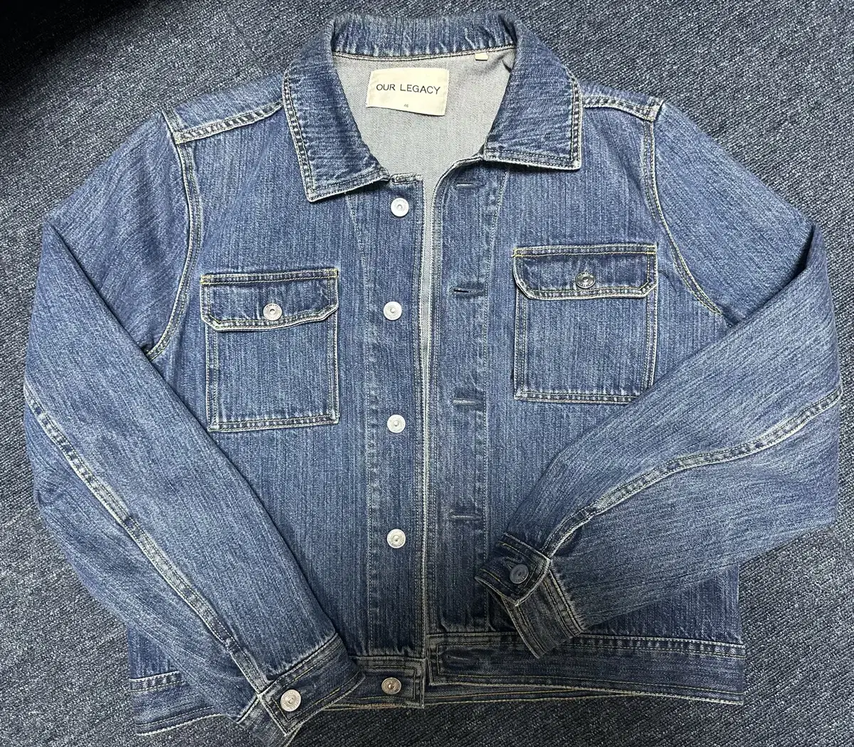 [46] Auregashi Mono Denim Jacket