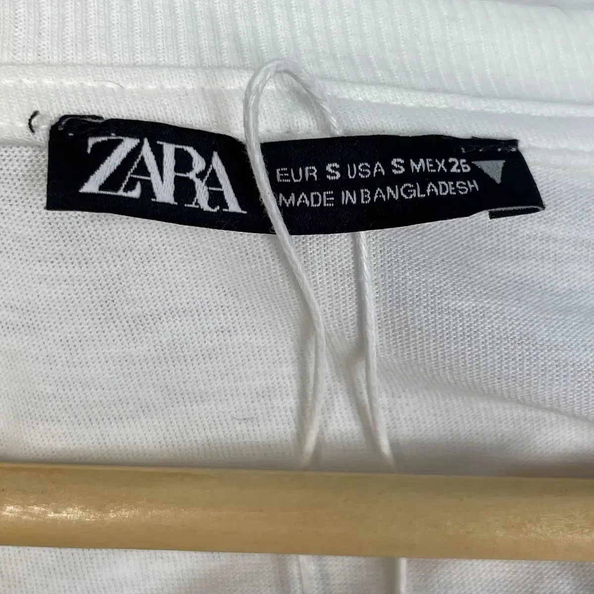 [S] 새제품 ZARA 자라 민소매 브이넥 오버 티셔츠