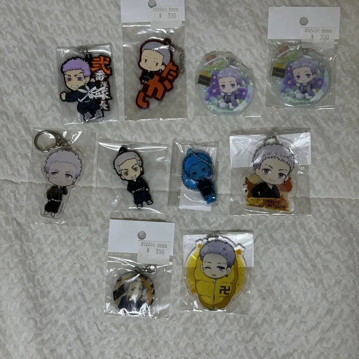 Source Toriben Mitsuya keyring Rubberstrap in bulk