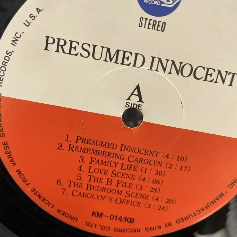 PRESUMED INNOCENT LP / AA4405