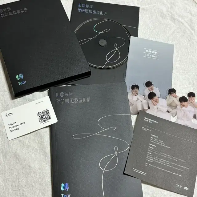 방탄소년단 럽셀 Tear Y.ver 스탠딩포토 일괄 처분 급처