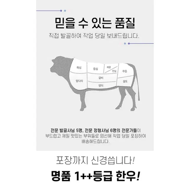 [무배/선물용/600g] 한우 투뿔 채끝 국거리 불고기 모듬 선물 세트