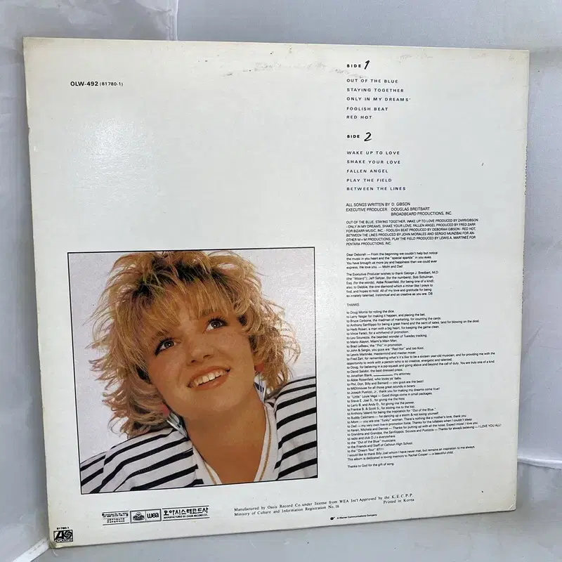 DEBBIE GIBSON  LP / AA4433