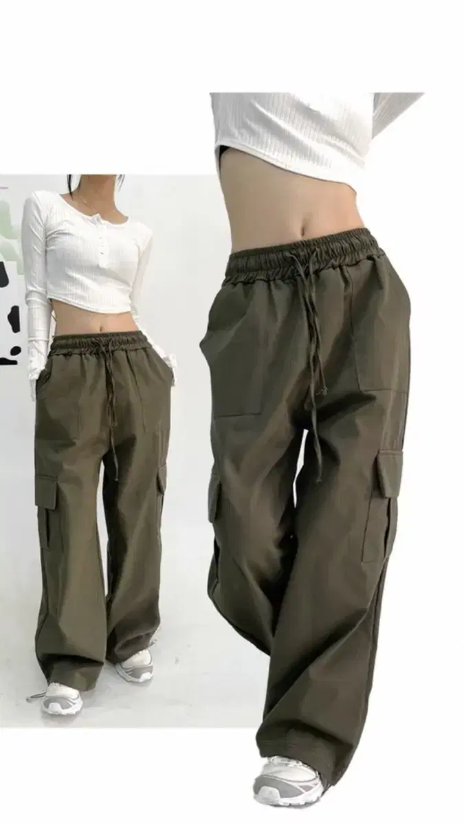 Cargo Wide Leg Pants New Award