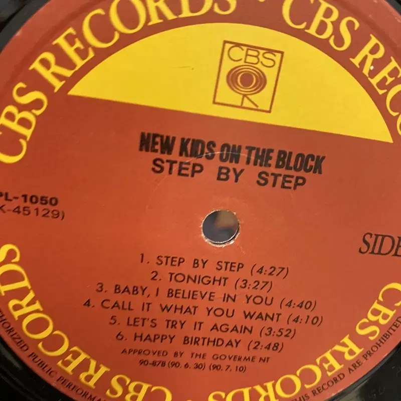 NEW KIDS ON THE BLOCK LP / AA4458