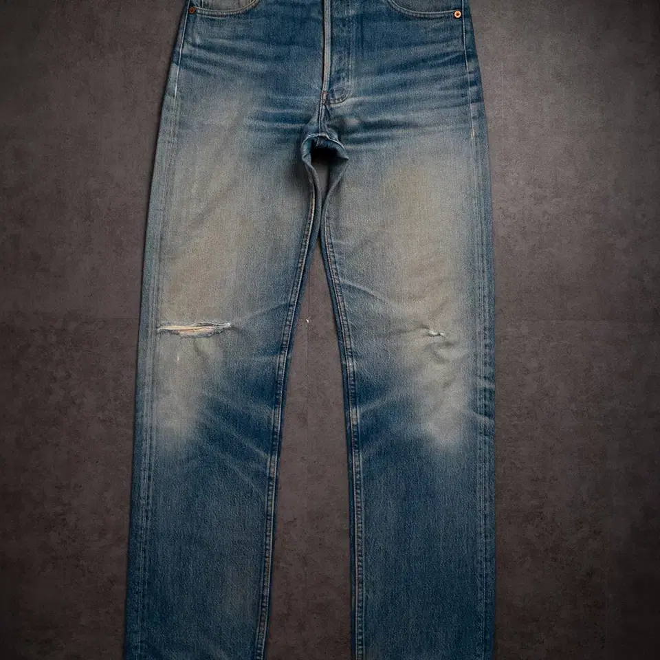 Levis 501 Washed Denim Pants (30/36)