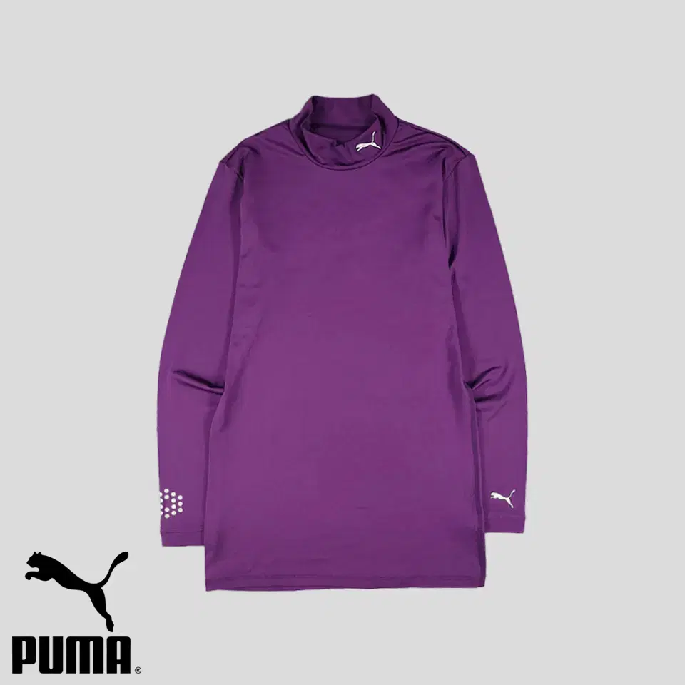 Puma Puma JP Purple White Embroidered Polyblend Functional Health CrossFit Pillar