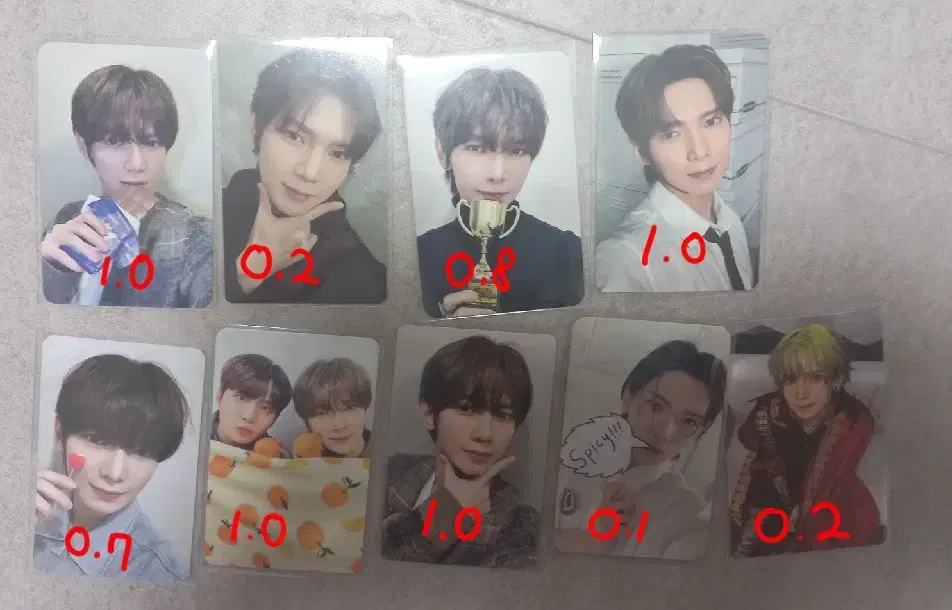 ateez yeosang photocard wts