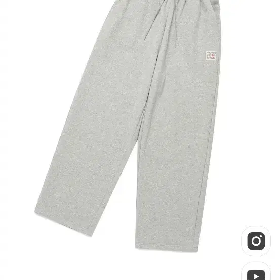 (반택포) 팀코믹스 vamous label sweat pants