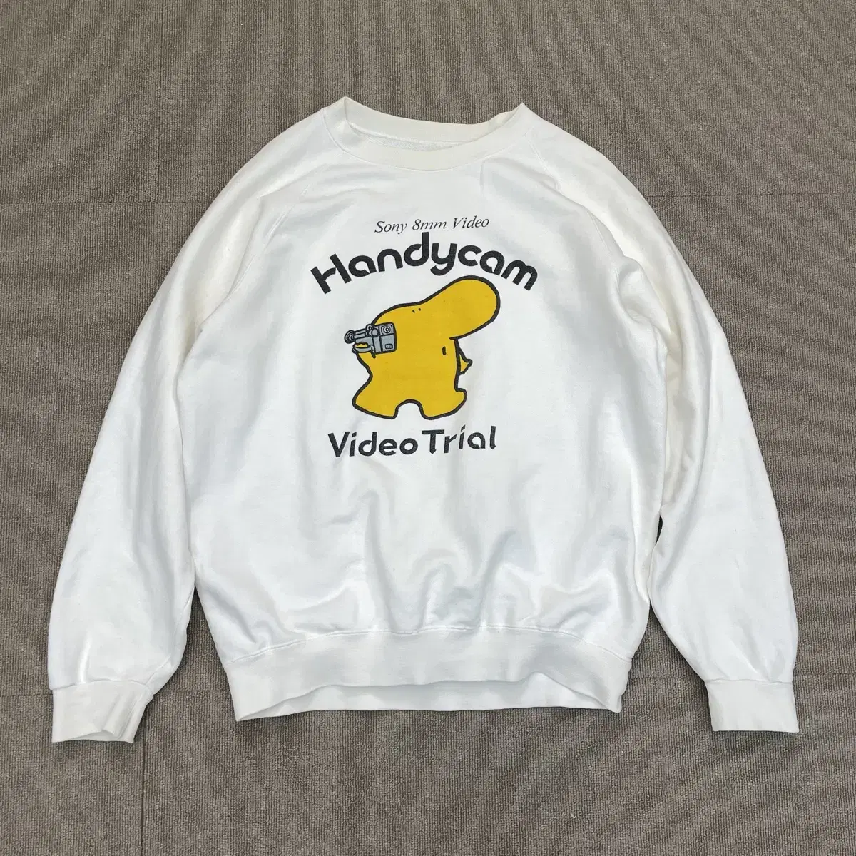 80s sony handycam vintage sweatshirt