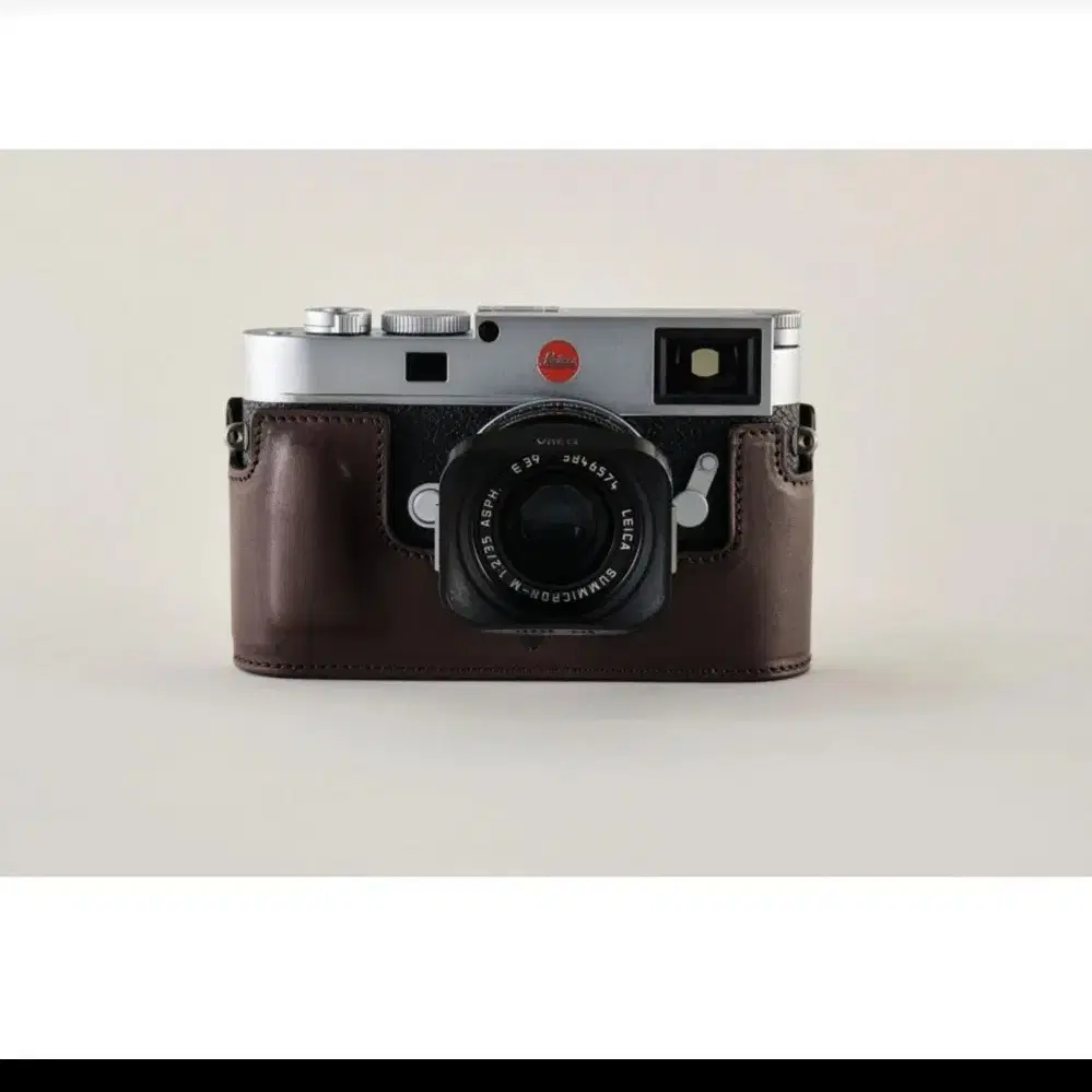 오버베르트 Leica M11 Half Case Dark brown