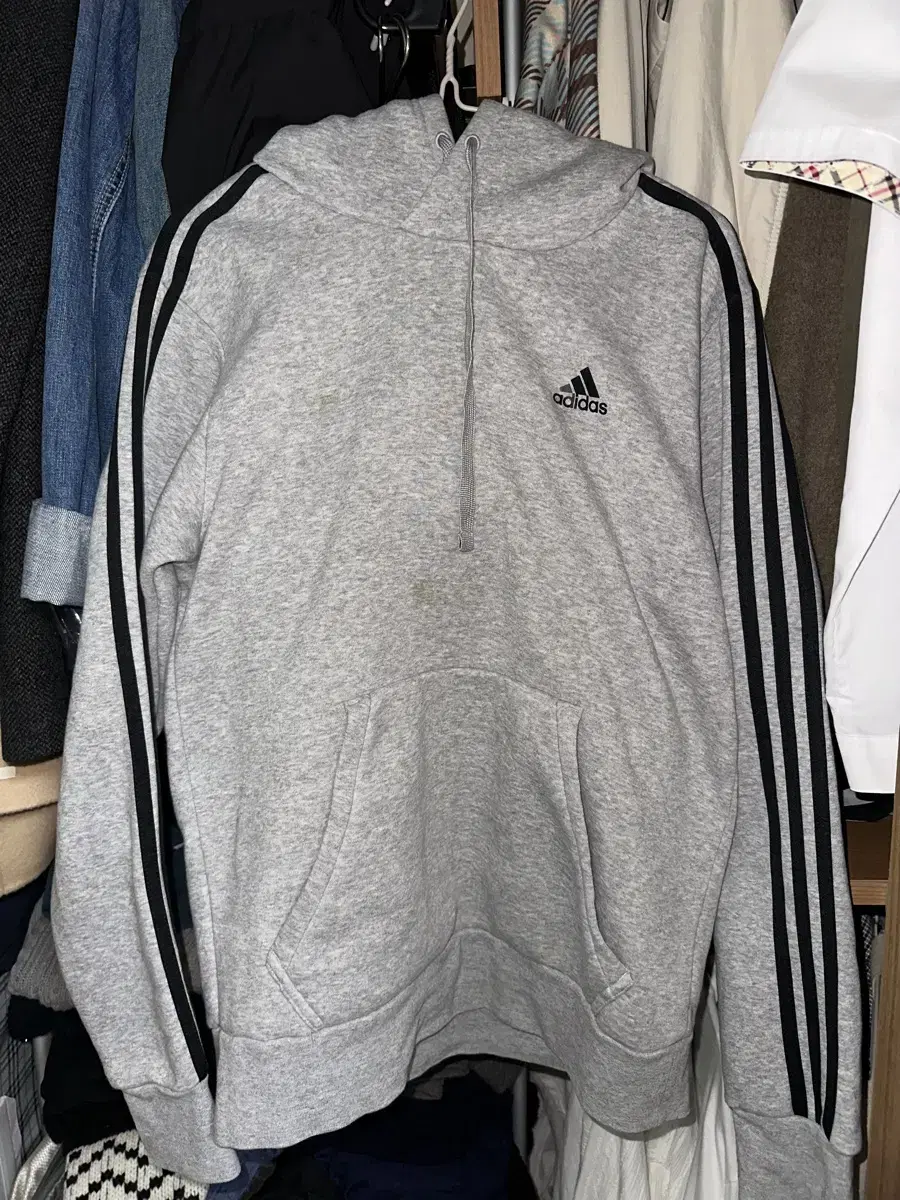 Adidas Gray Hoodie