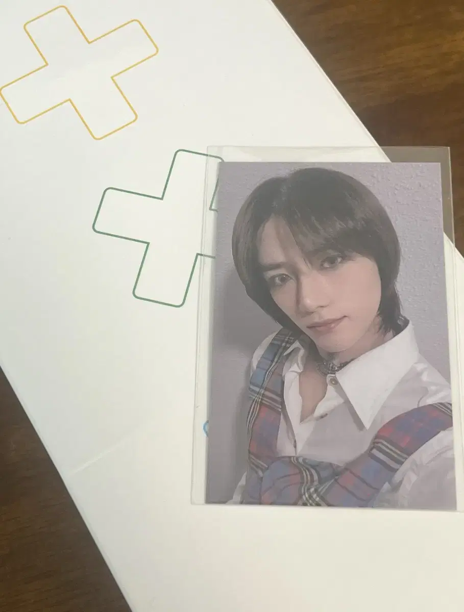 txt beomgyu photocard/ sweetcorn ancon mozon photocard/ sweetcorn photocard