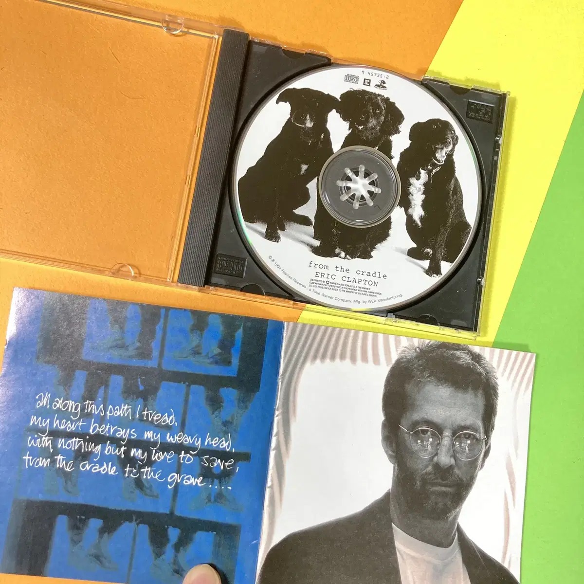 [중고음반/CD] 블루스앨범 에릭 클랩튼 From the Cradle