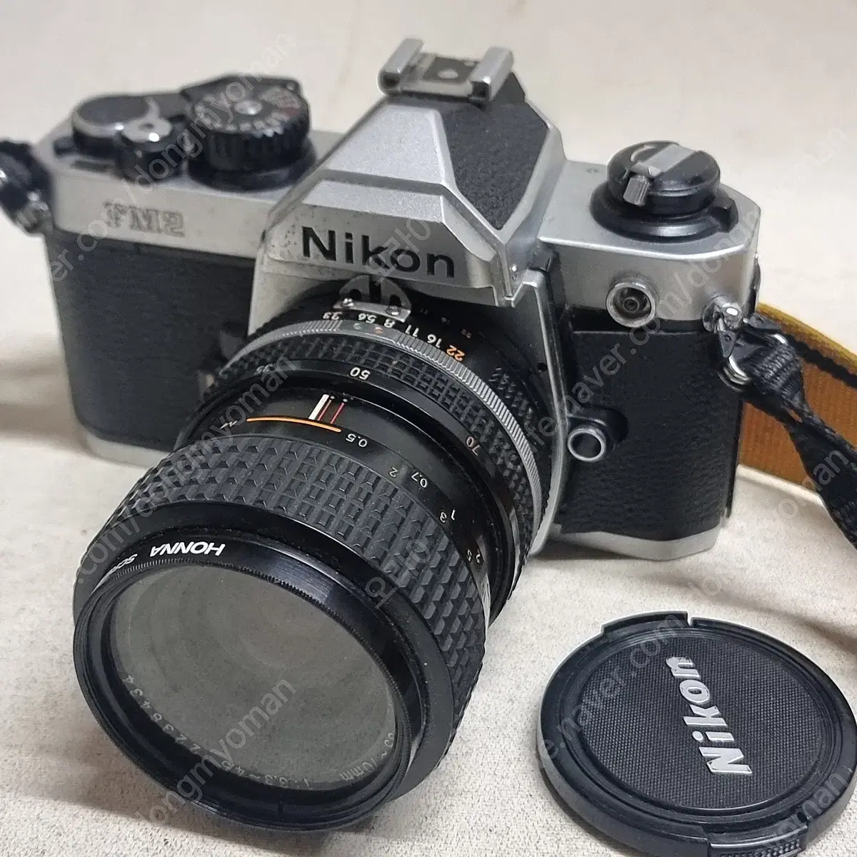 니콘 FM2 필름카메라 망원 렌즈 NIKKOR   렌즈 2개