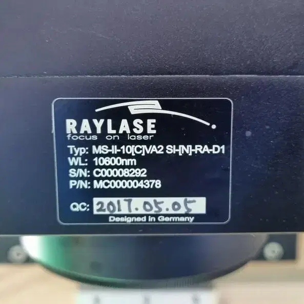 RAYLASE IN LASER RAYLASE MS-2-10 레이져 장치