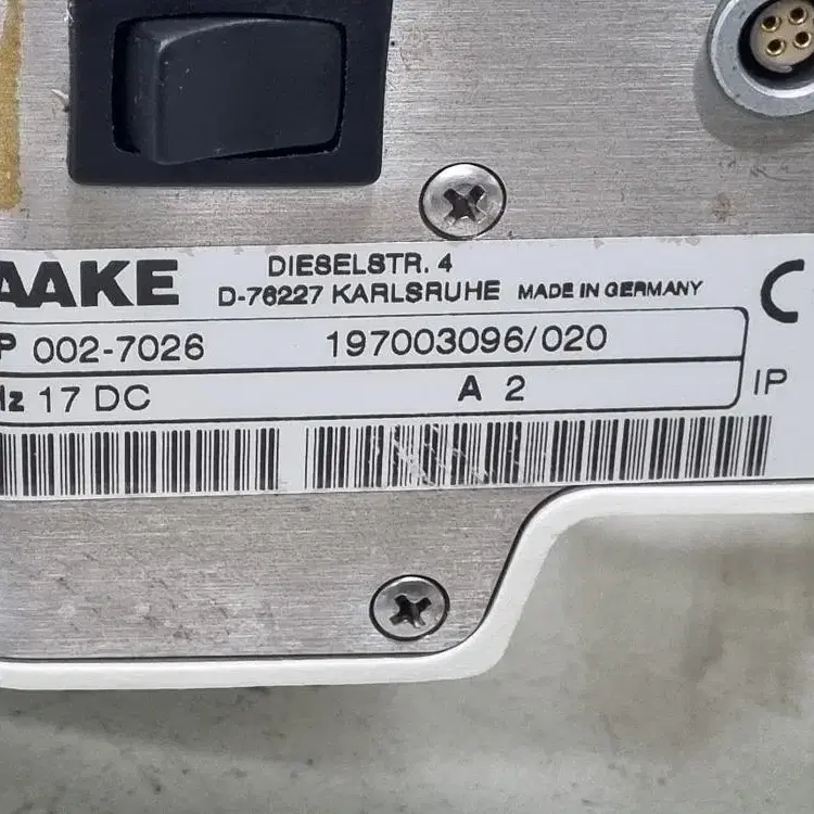 HAAKE VT 550 Viscometer 점도계